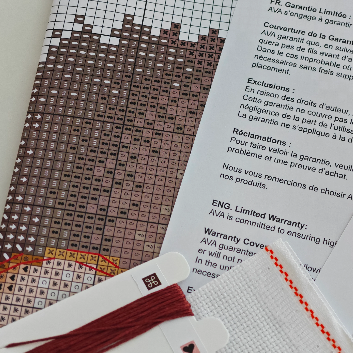 Autumn Fairytale Mouse - AVA cross stitch kit