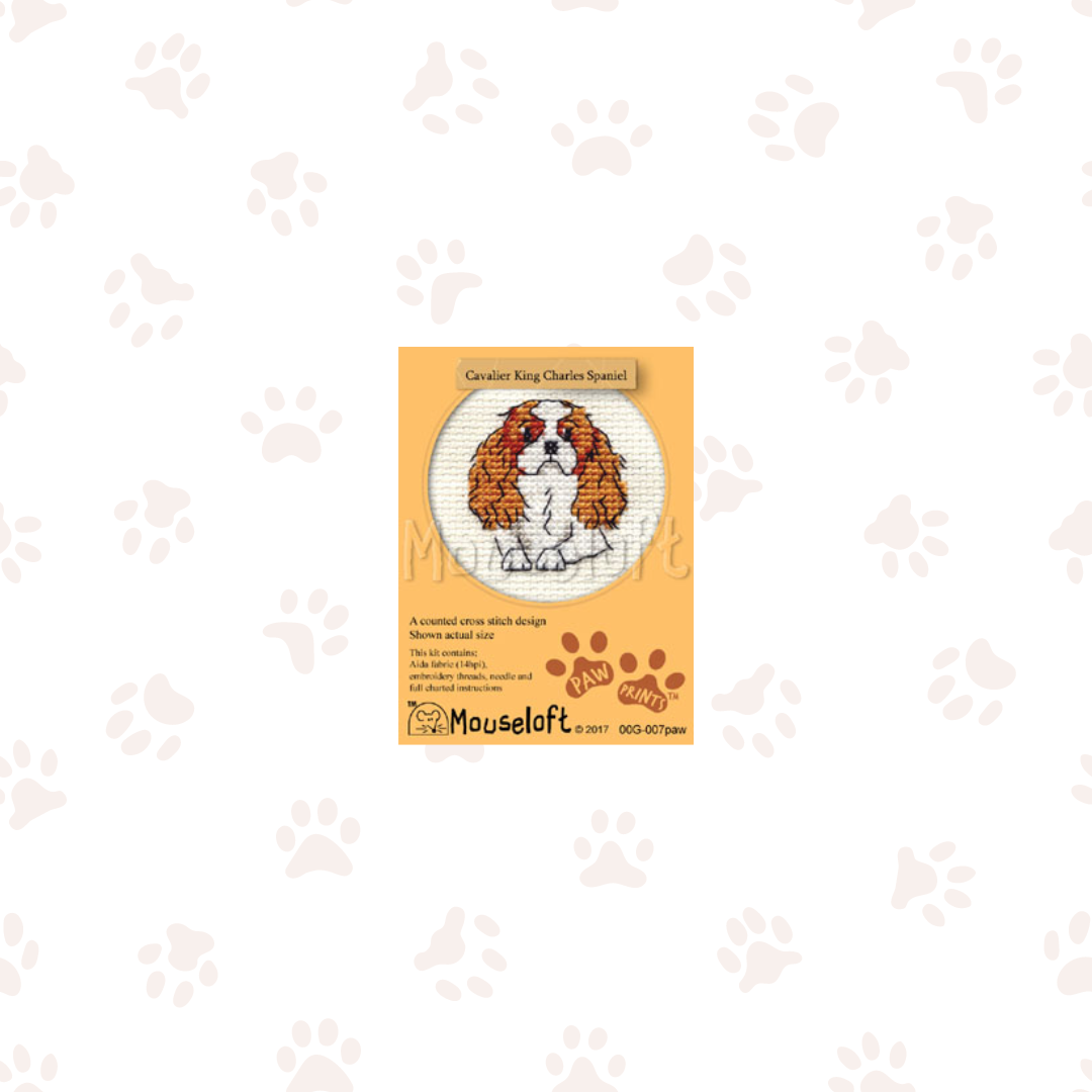 cavalier-king-charles-spaniel-borduurpakket - Mouseloft