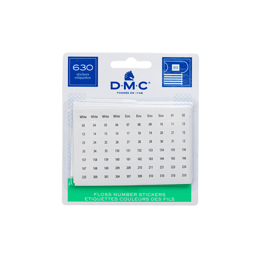 dmc-kleurnummer-stickers - DMC