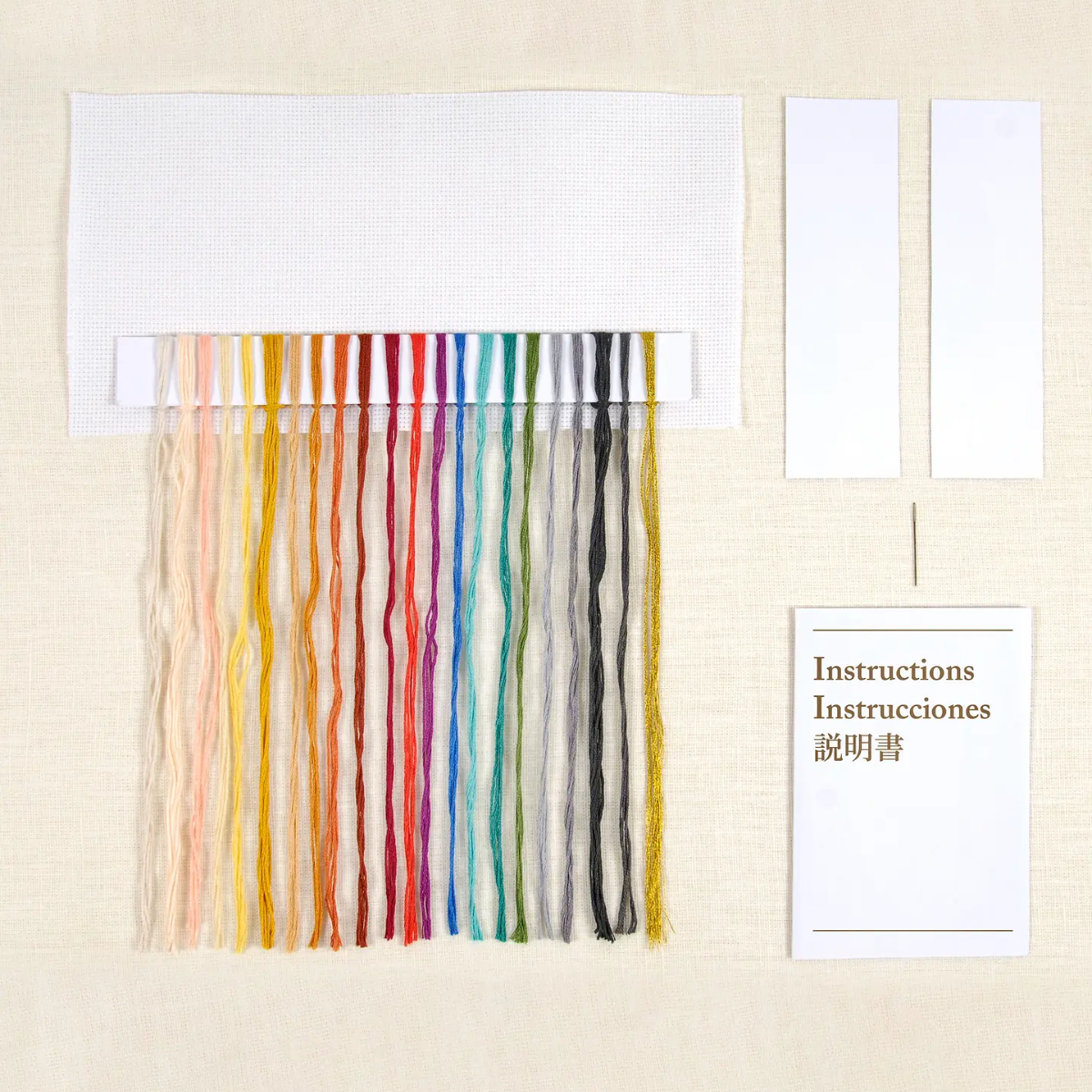 The Kiss - Masters Collection - DMC Bookmark Embroidery Kit