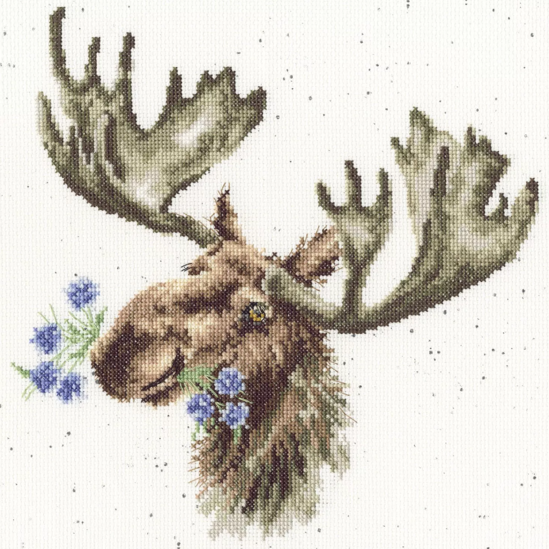 It Moose Be Love - Bothy Threads - Wrendale Designs by Hannah Dale