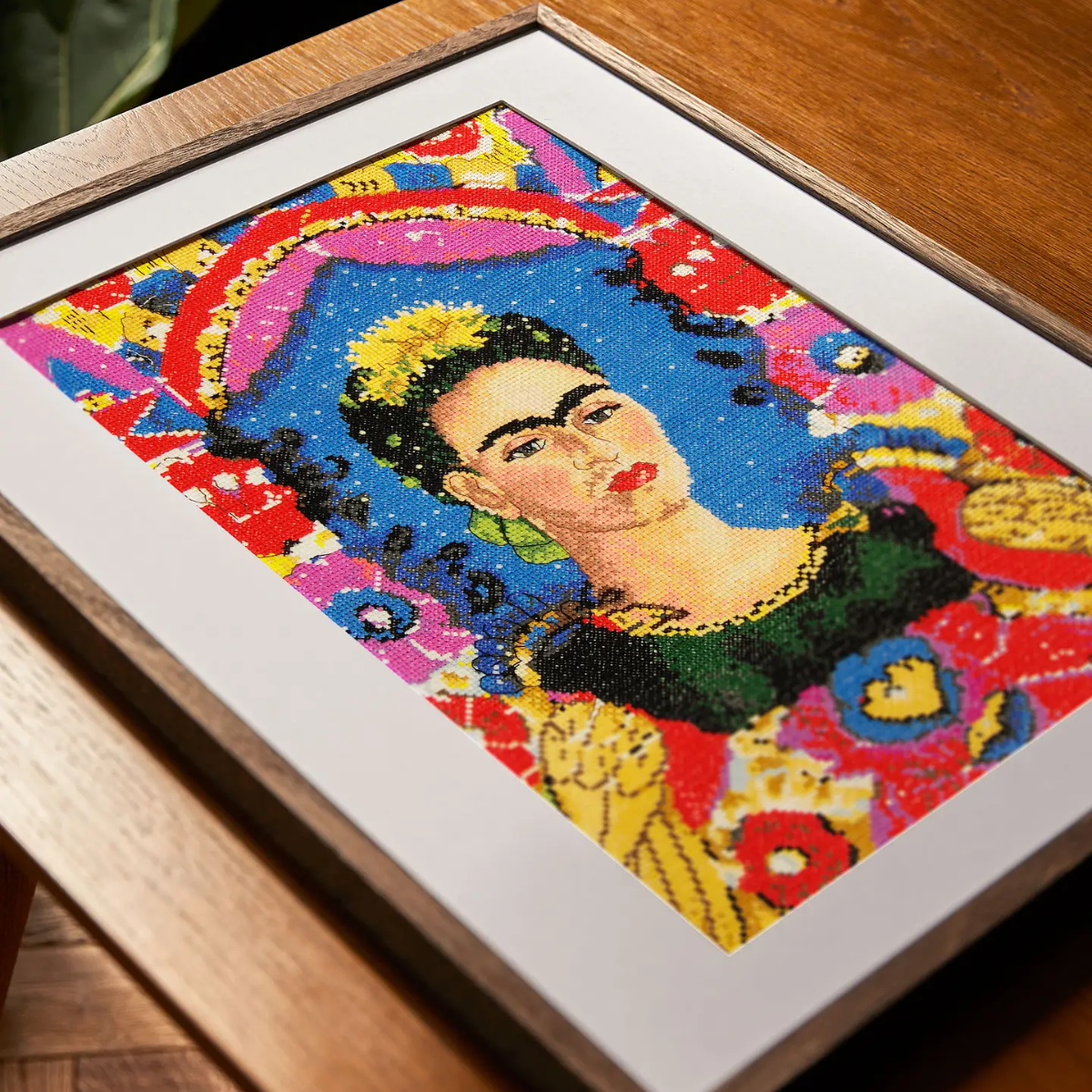 Frida Kahlo: The Frame - Masters Collection - DMC Embroidery Kit