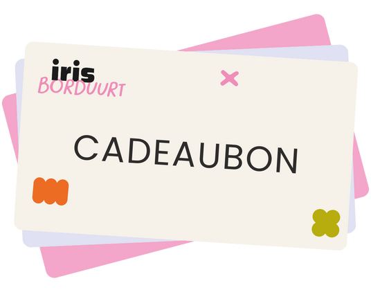 Iris Borduurt Cadeaubon digitaal