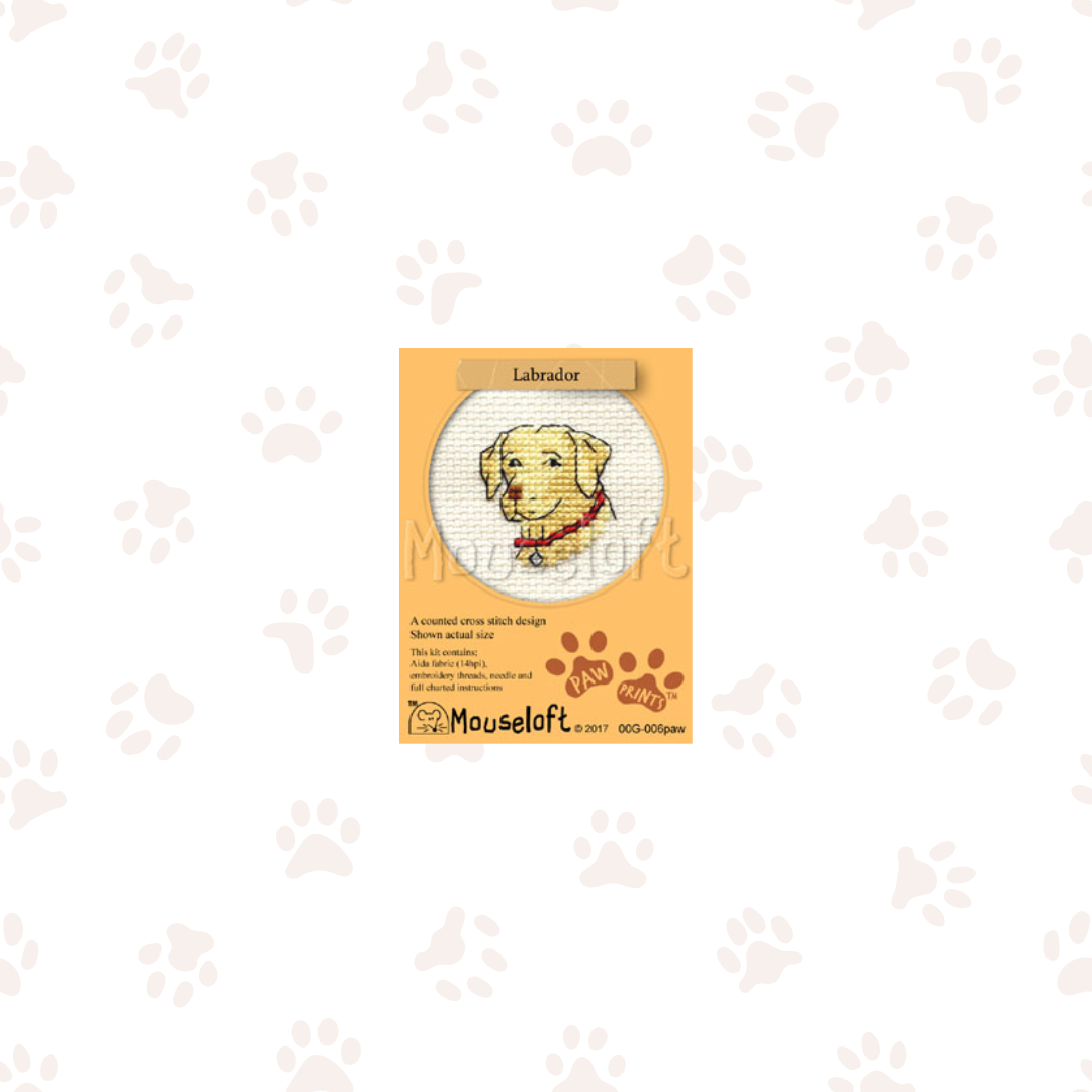 labrador-borduurpakket - Mouseloft