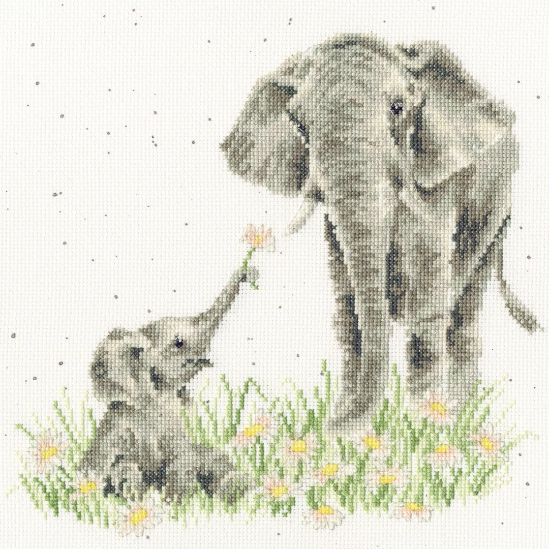 Bloom And Grow - Olifanten borduurpakket