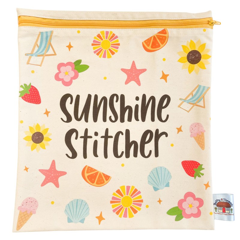 Sunshine Stitcher - Bothy Threads pouch for embroidery supplies