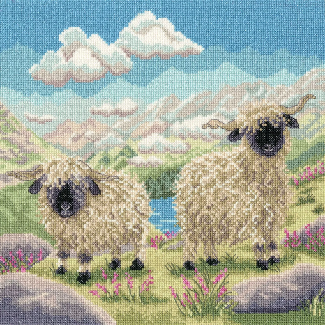 Spag and Hetti - Schapen borduurpakket