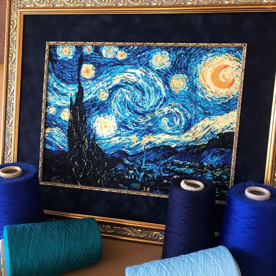 Riolis sterrennacht borduurpakket