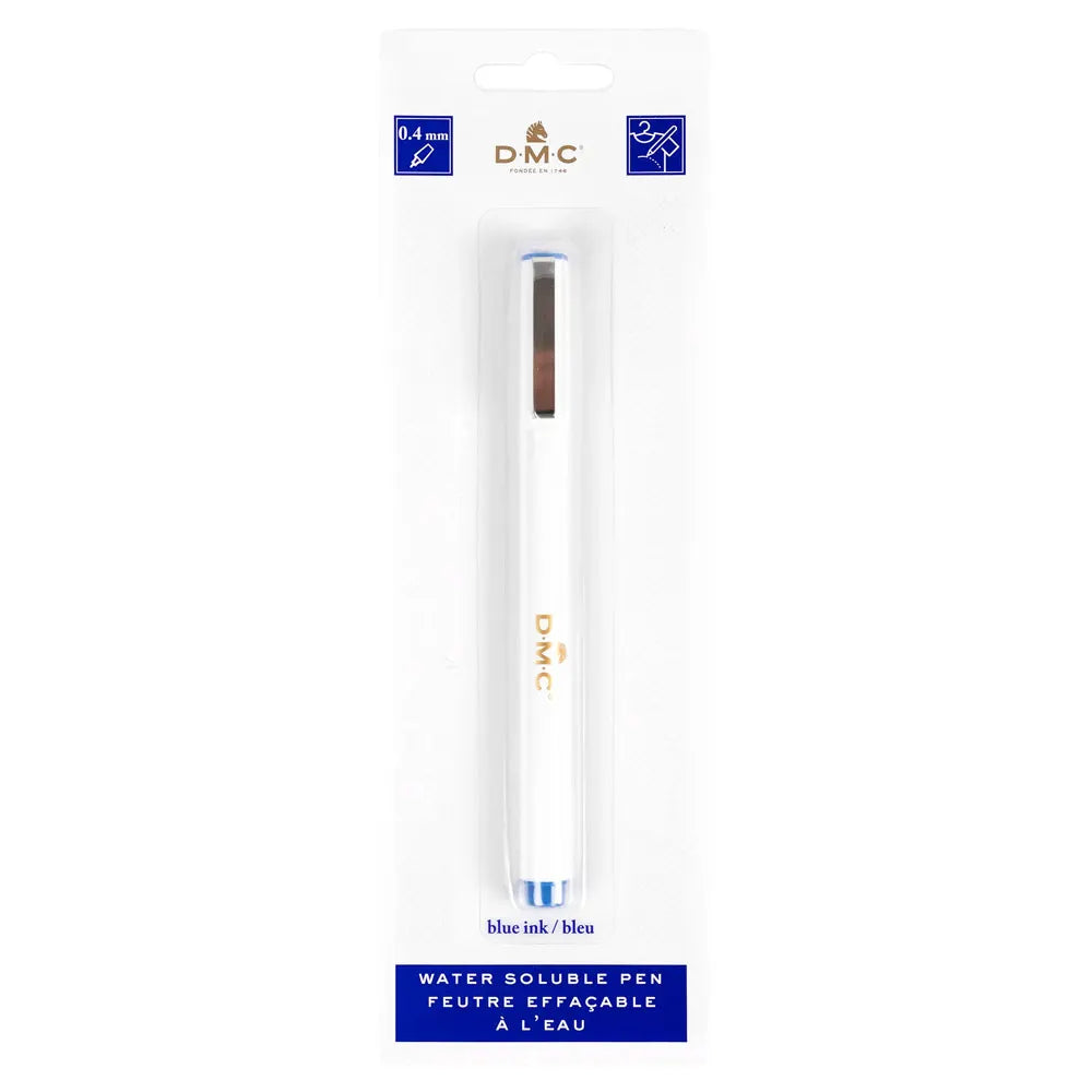 DMC uitwasbare stift - Blauw - Extra fijne punt