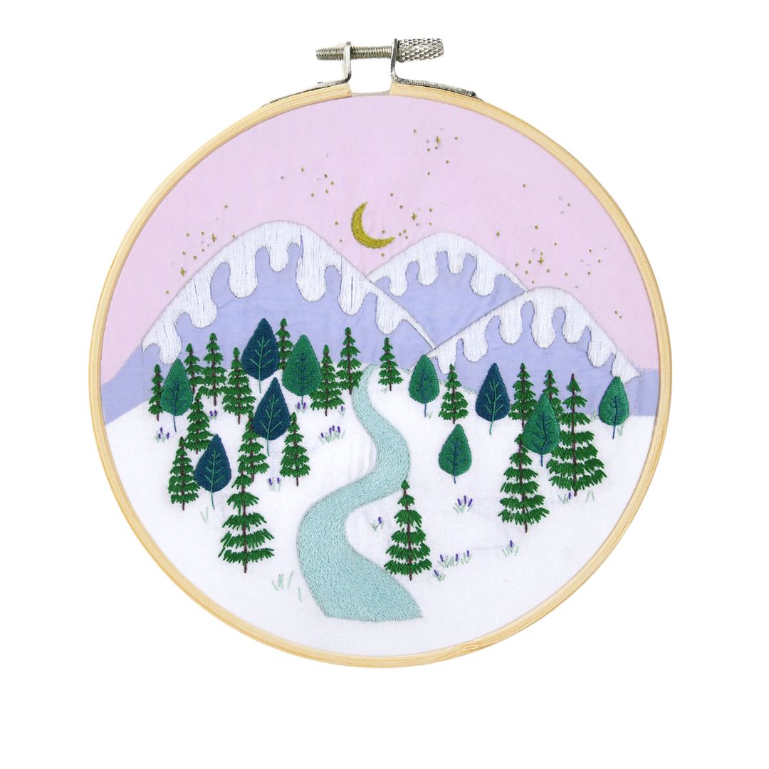 vrij-borduren-landschap - DMC