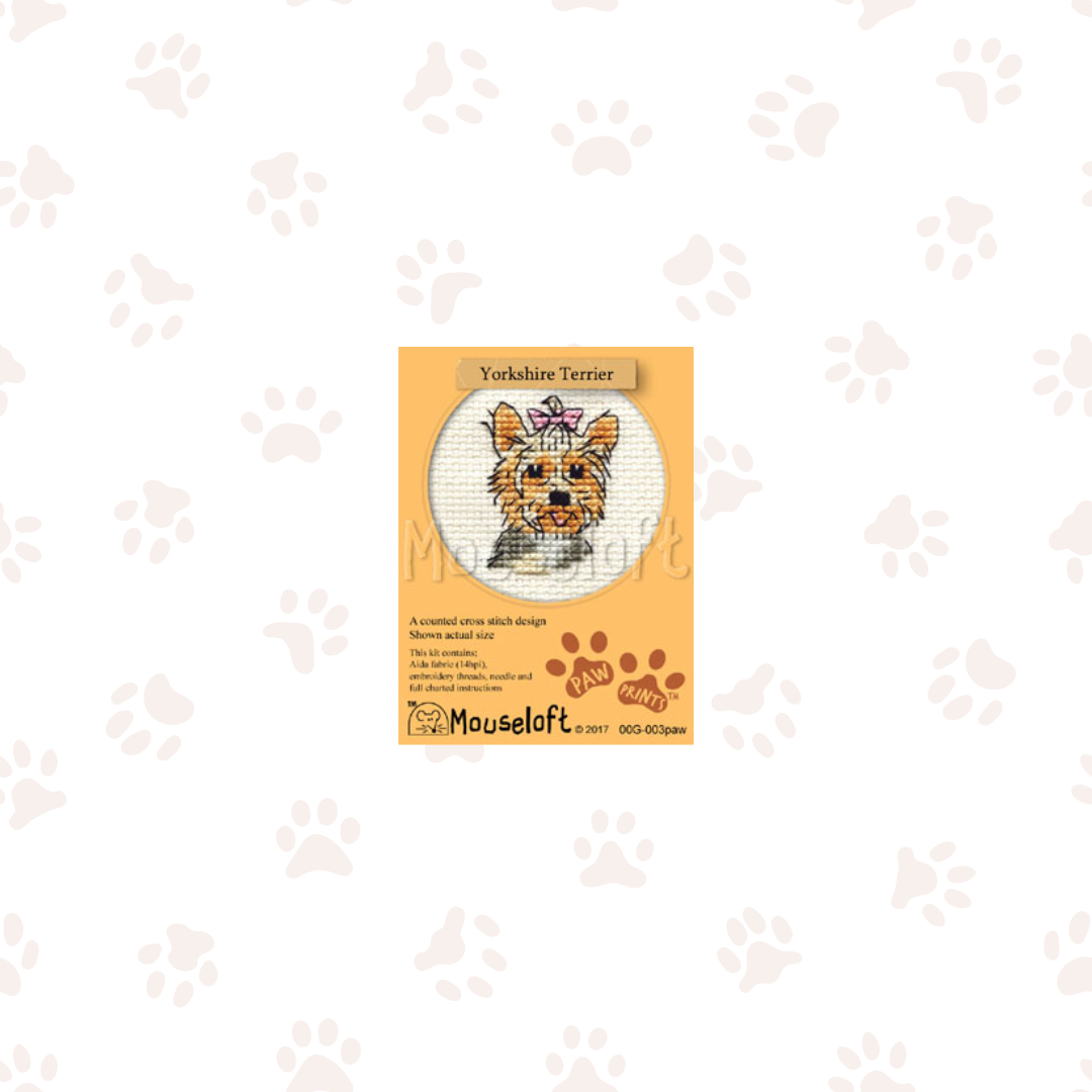 yorkshire-terrier-borduurpakket - Mouseloft