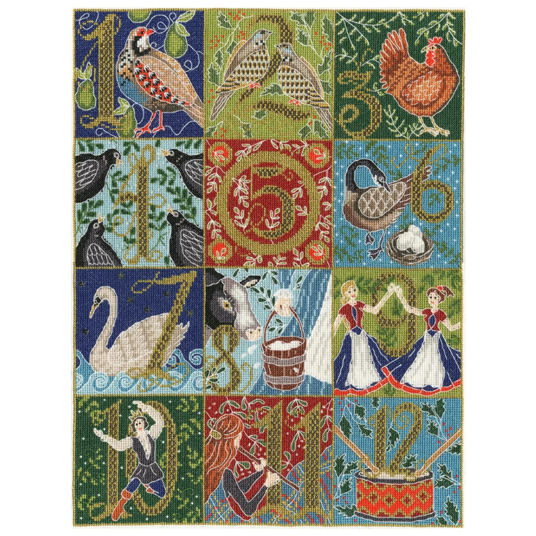 12-days-of-christmas-borduurpakket - Bothy Threads