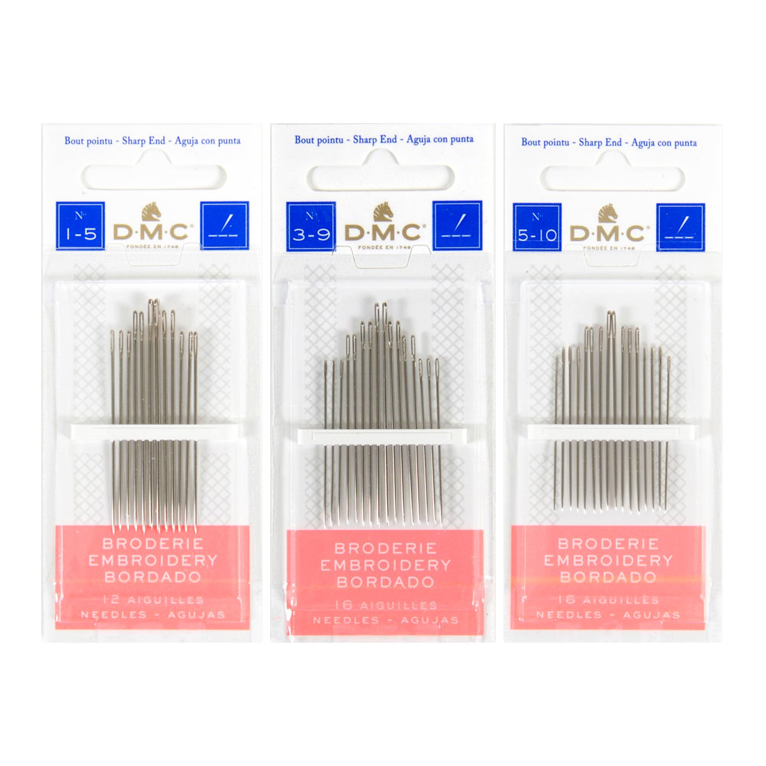 DMC-borduurnaalden-scherp - DMC