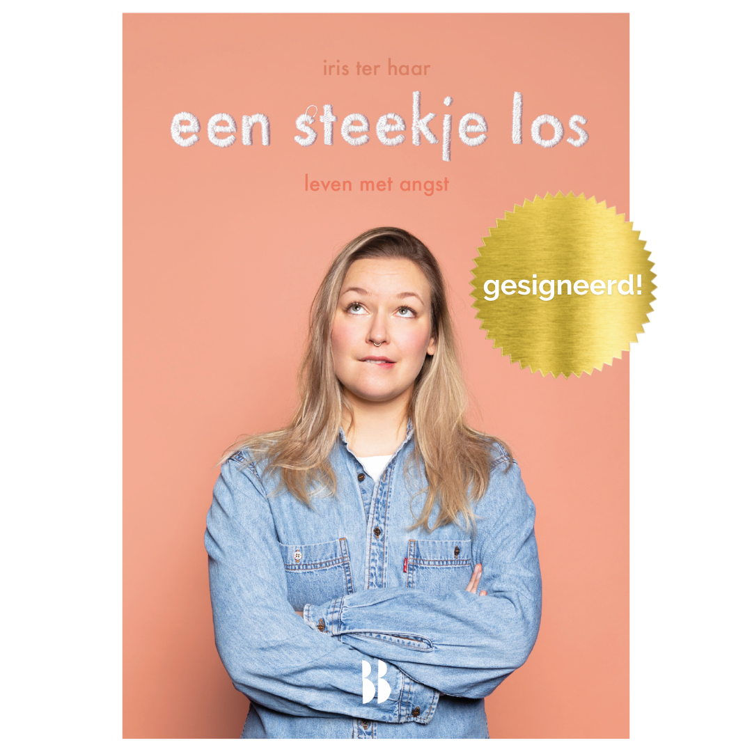 Een-steekje-los-Iris-ter-Haar-Boek-over-angst - Iris Borduurt