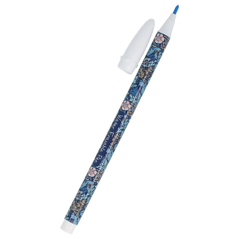 Wateroplosbare Markeerstift Blauw – Floral Woodblock