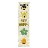 Honey Bee boekenlegger - Bijen en honing - Borduurpakket voor beginners
