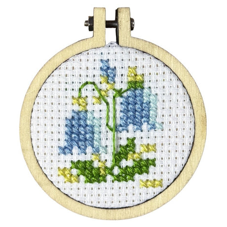 Picked Just For You sleutelhanger - Bluebells - Mini borduurpakket