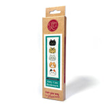 Kitty Cats boekenlegger - Katjes - Borduurpakket voor beginners