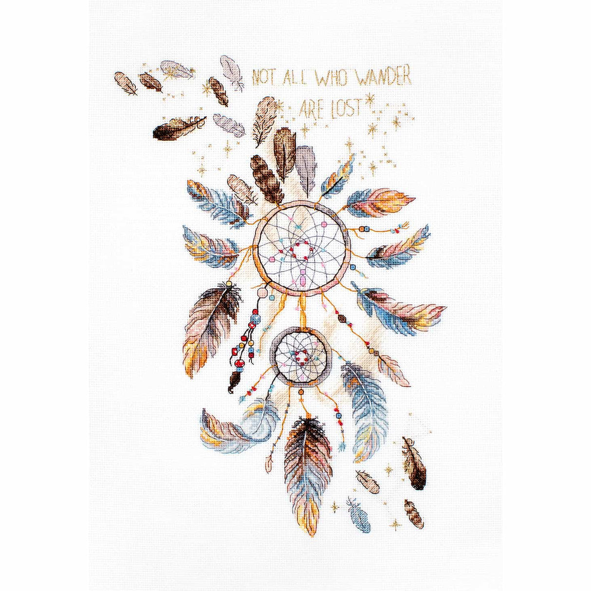 borduurpakket-dromenvanger-kruissteek - LetiStitch