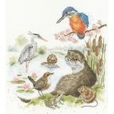 The Water's Edge - Bothy Threads - Wrendale Designs by Hannah Dale