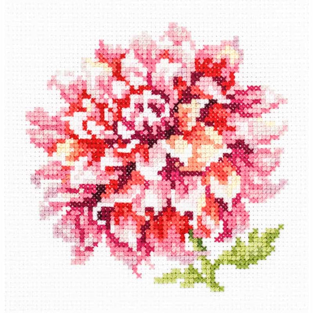 borduurpakket-kruissteek-dahlia - Magic Needle