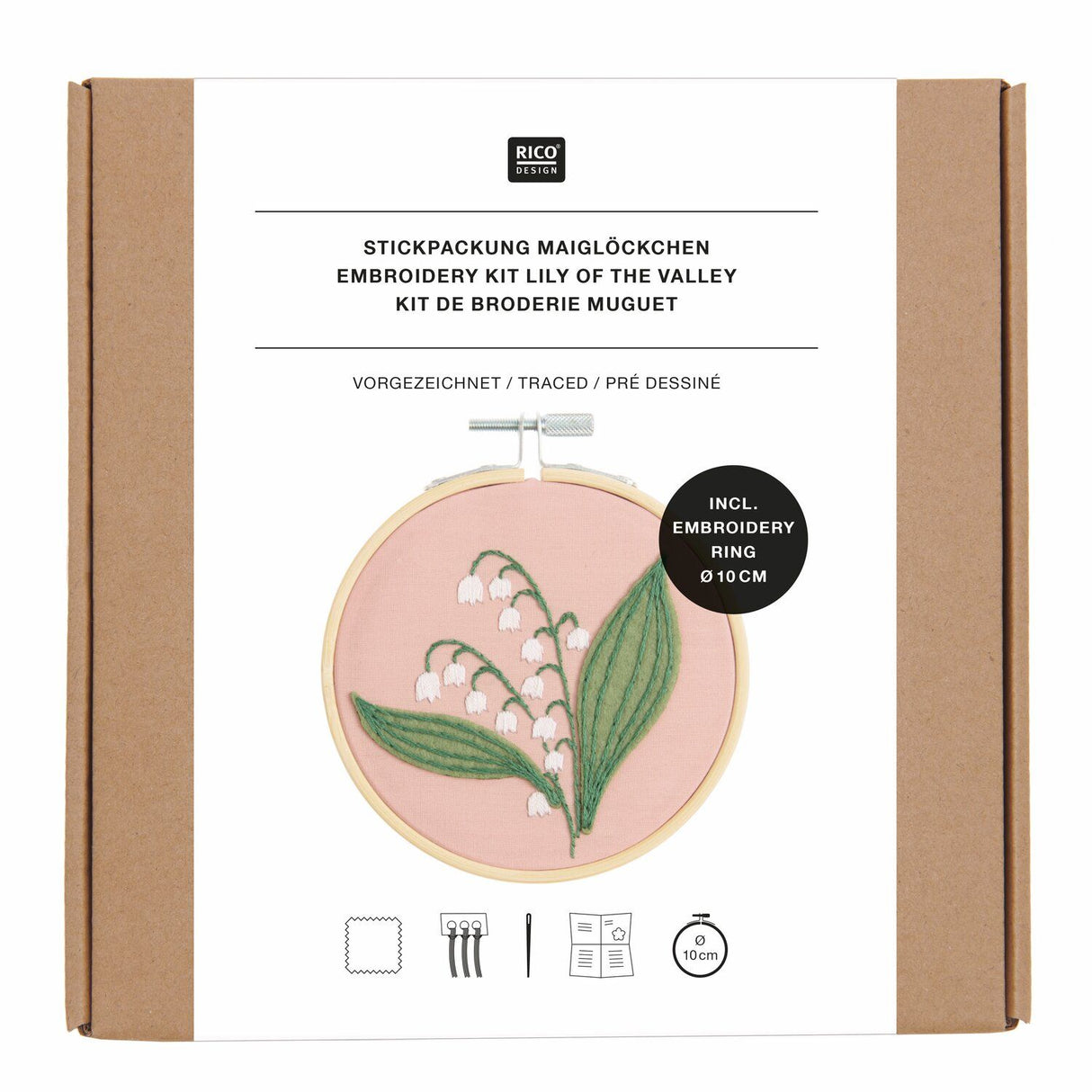 borduurpakket-lelietje-van-dalen-2 - Iris Borduurt