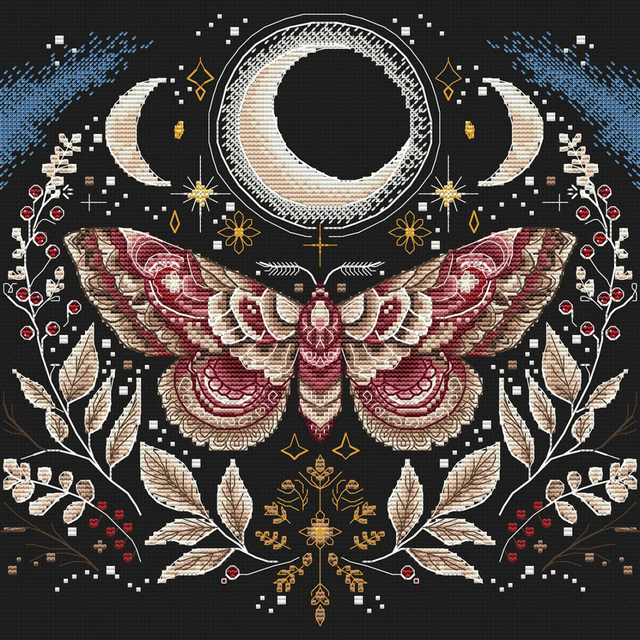 borduurpakketmotmaansterrenkruissteek - AVA