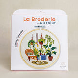 Little Greenhouse - Kamerplanten - Vrij borduren borduurpakket