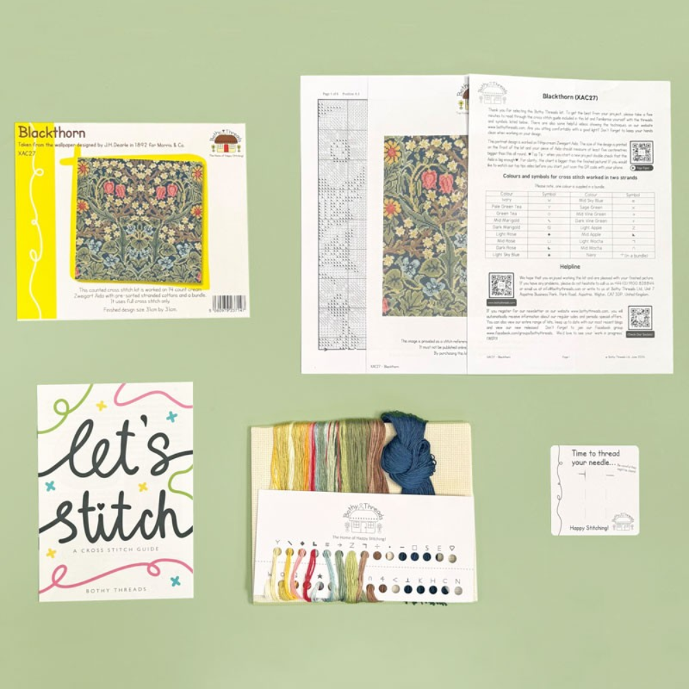 Blackthorn - Morris & Co. - Bothy Threads borduurpakket