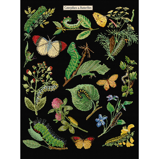 caterpillars-and-butterflies-borduurpakket - Thea Gouverneur