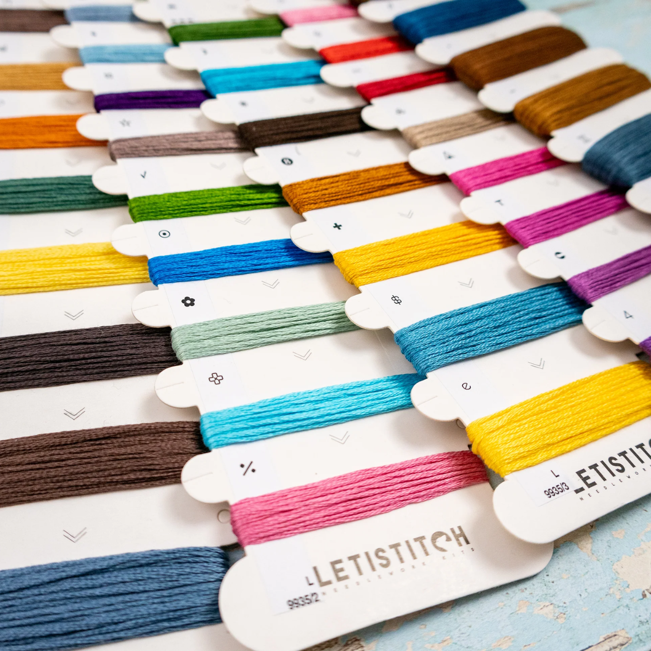 Charmed Library - LetiStitch embroidery kit