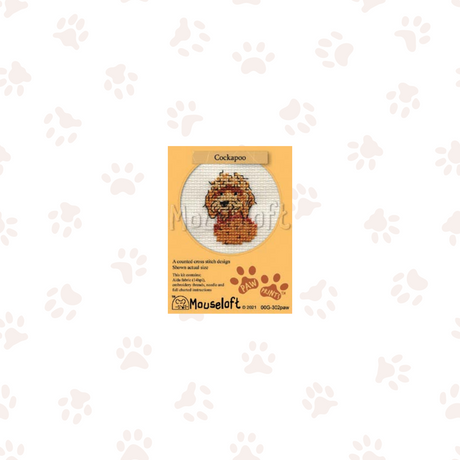 cockapoo-borduurpakket - Mouseloft