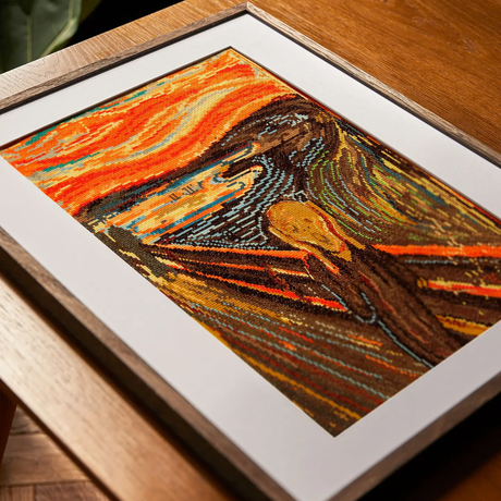 The Scream - Masters Collection - DMC Embroidery Kit