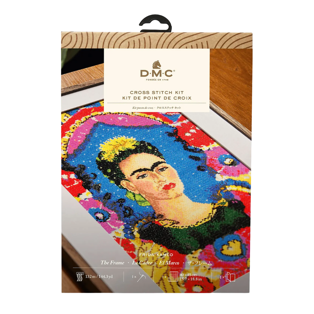 Frida Kahlo: The Frame - Masters Collection - DMC Embroidery Kit