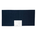 Sashiko stof met patroon - Kaki-No-Hana - Donkerblauw - Hana Fukin -bestellen bij Iris Borduurt