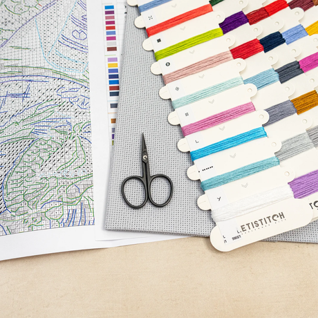 Dragon Studies - LetiStitch embroidery kit