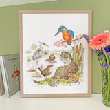 The Water's Edge - Bothy Threads - Wrendale Designs by Hannah Dale