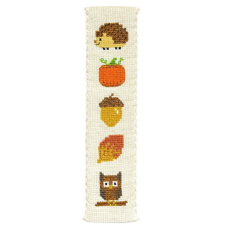 Autumn Lover boekenlegger - Herfst - Borduurpakket voor beginners -bestellen bij Iris Borduurt