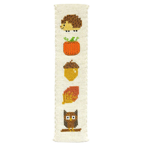 Autumn Lover boekenlegger - Herfst - Borduurpakket voor beginners -bestellen bij Iris Borduurt