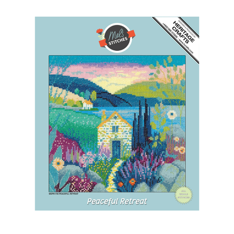 Peaceful Retreat - Heritage Crafts borduurpakket