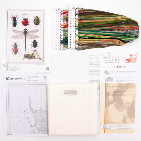 history_of_insects_borduurpakket_aida - Thea Gouverneur