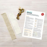 Honey Bee boekenlegger - Bijen en honing - Borduurpakket voor beginners