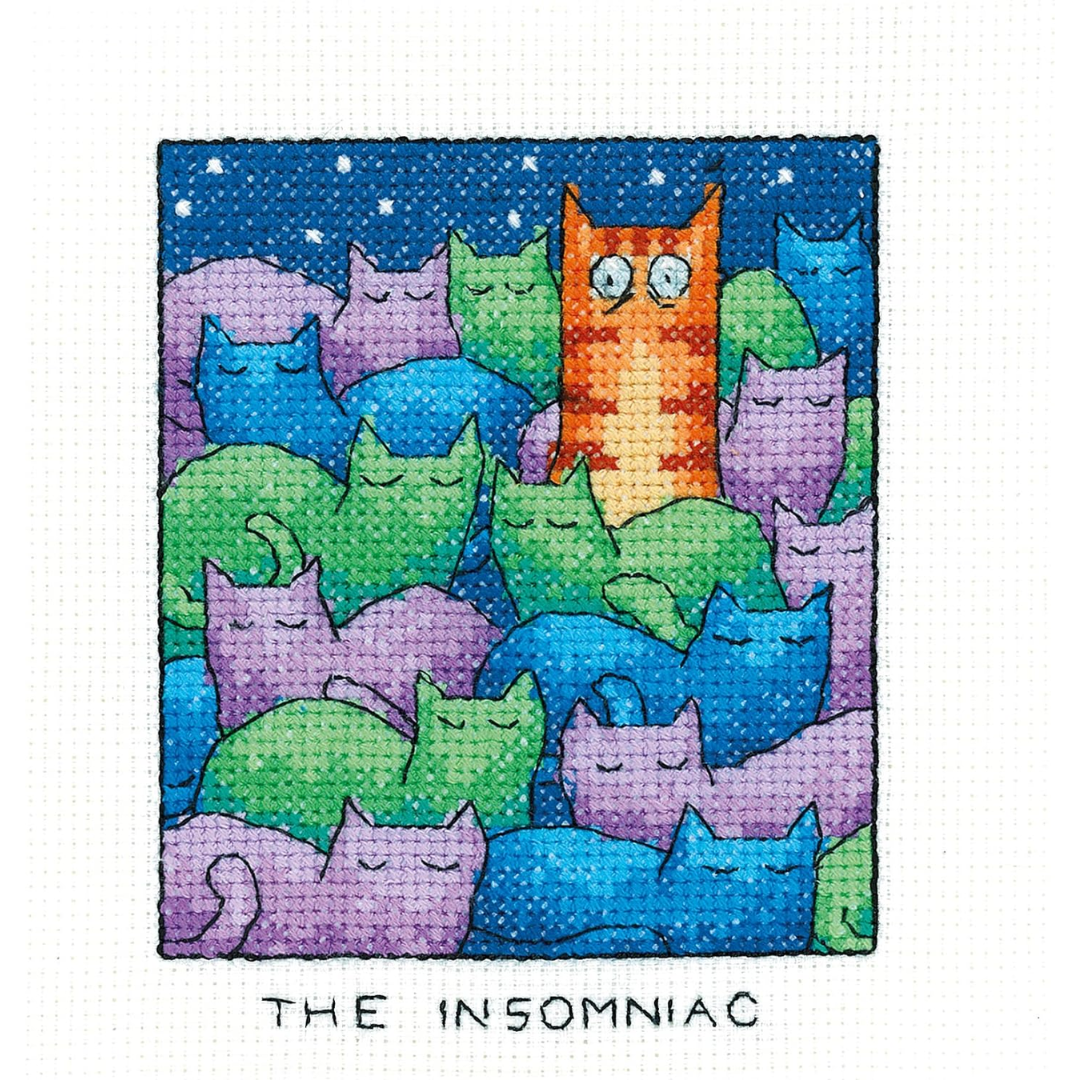 insomniac-borduurpakket - Heritage Crafts