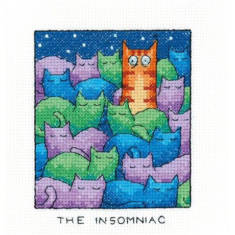 insomniac-borduurpakket - Heritage Crafts