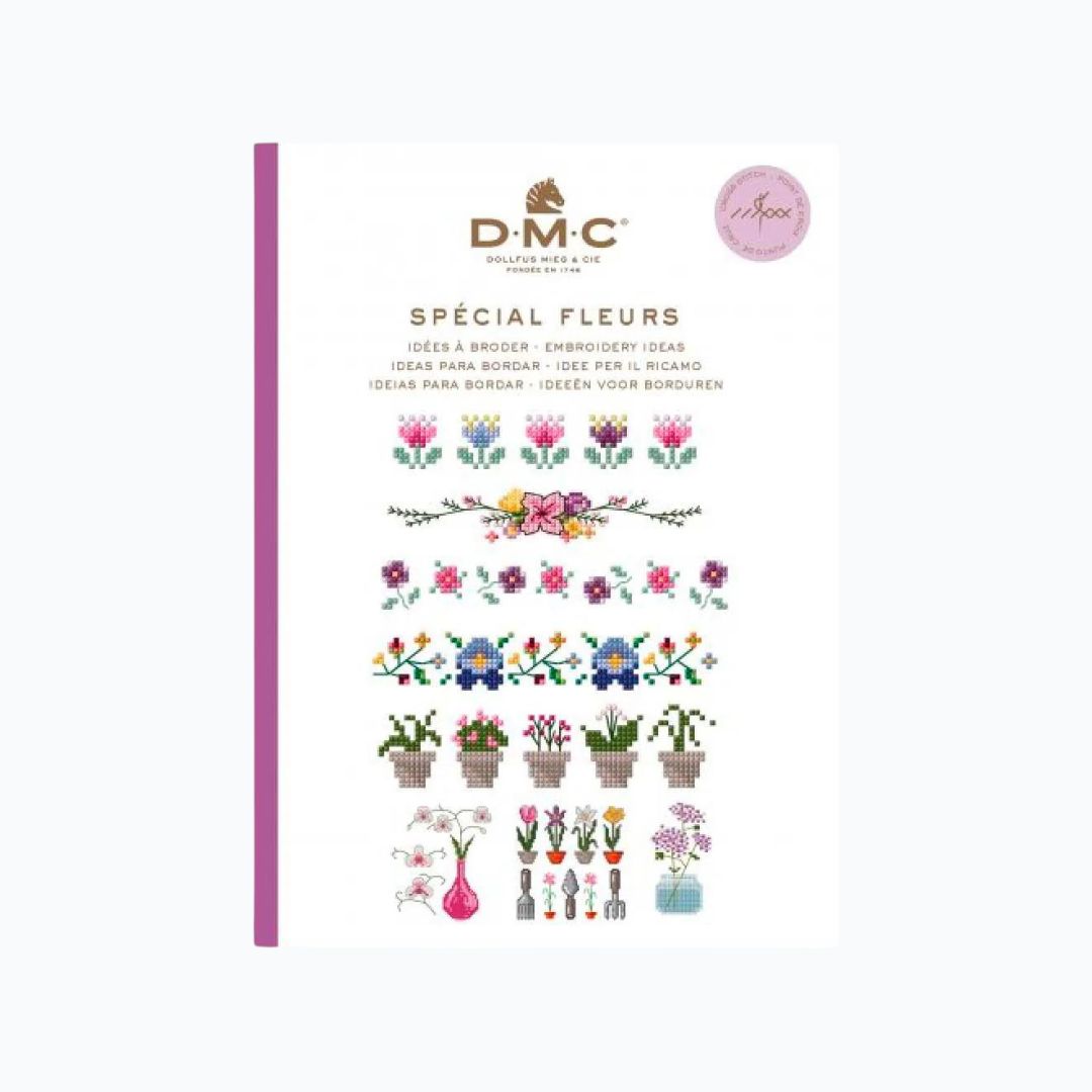kleine-bloemen-borduurpatronen - DMC