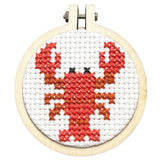 You're Claw-some! sleutelhanger - Kreeft - Mini borduurpakket