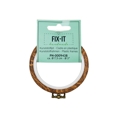 Flexi embroidery hoop round (7.5 cm)
