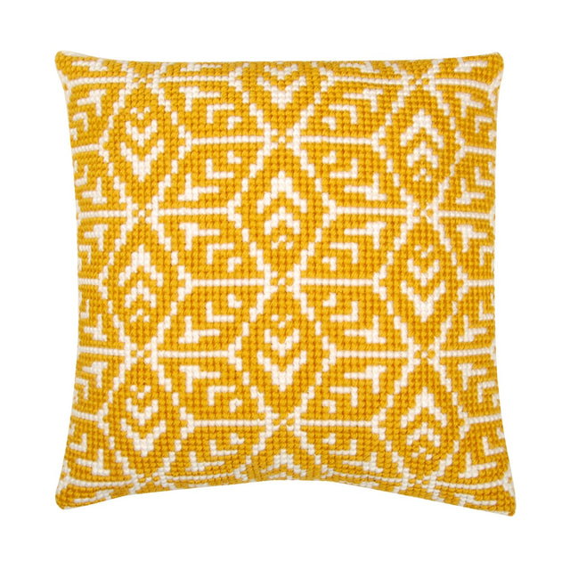 modern-kruissteek-kussen-borduurpakket - Vervaco