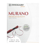 Zweigart Murano evenweave 32 count - Wit - 48 x 86 cm