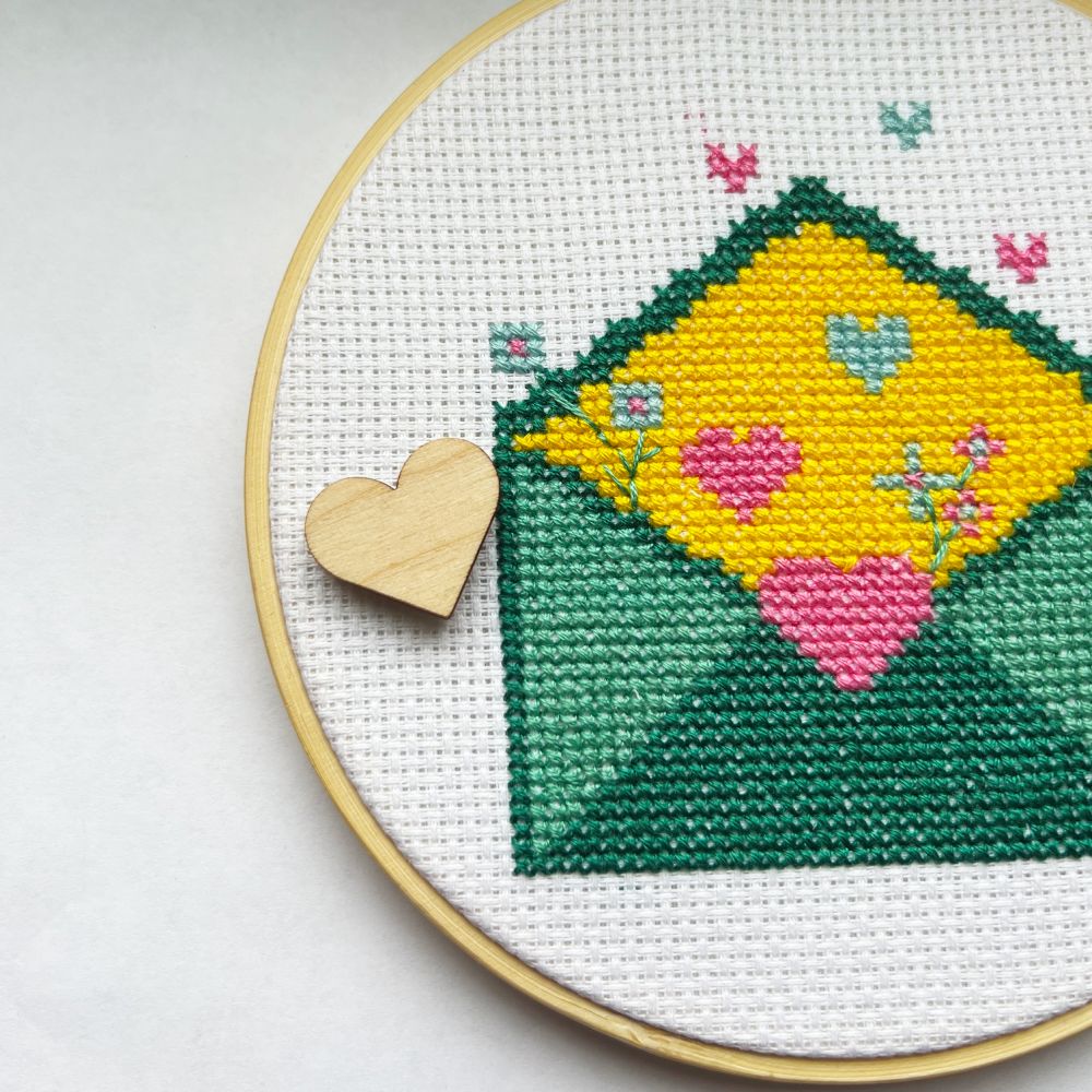 naaldmagneet-hartje - Iris Borduurt